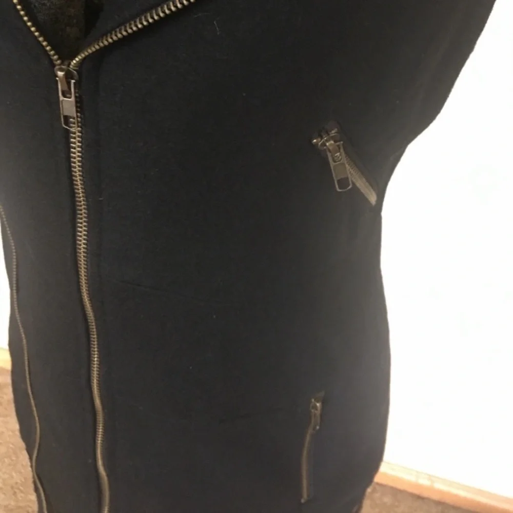 Twenty-One Vintage Wool Blend‎ Embellished Vest